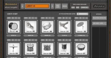 Fanan Team Releases FREE Bonnie Drum Sampler Plugin Bonnie by Fanan Team