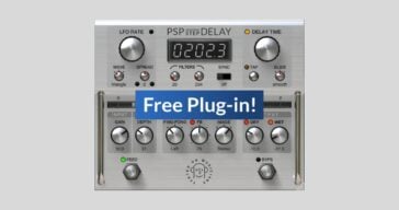 PSP stepDelay Is A New FREE Delay Plugin By PSP Audioware PSP stepDelay