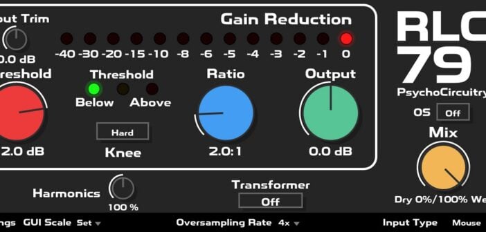 Psycho Circuitry Release FREE RLC-79 Dynamics Plugin