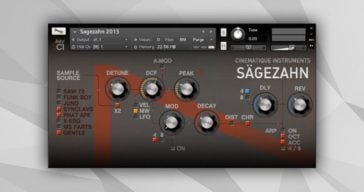 Two NI Kontakt Freebies Released By Cinematique Instruments Sagezahn 2015 by Cinematique Instruments.