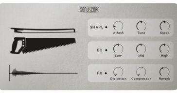 Sonuscore Releases FREE The Saw - Cinematic Textures For Kontakt Player