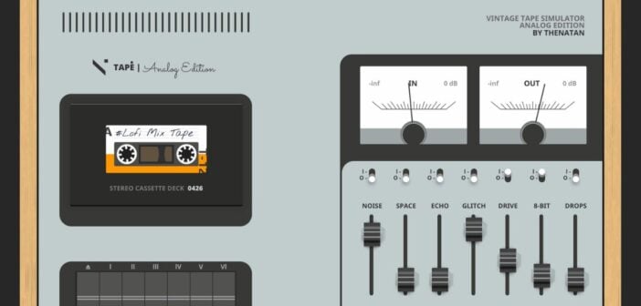 Thenatan's Tape FX LoFi plugin is available at a bargain price this Black Friday