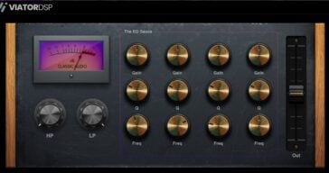 ViatorDSP Releases LV-50A FREE Equalizer Plugin