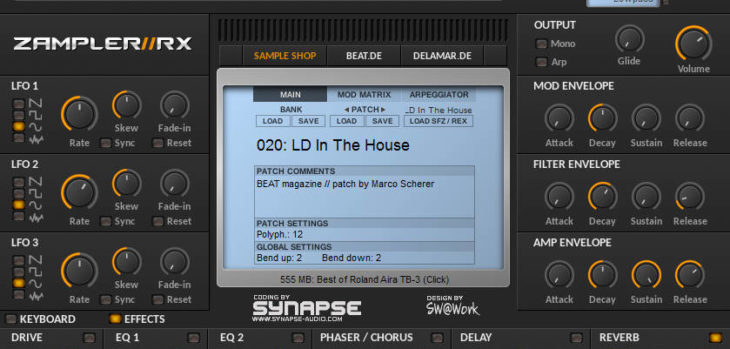 Beat Zampler Now 64-bit On Mac (+ New Free Sound Bank)